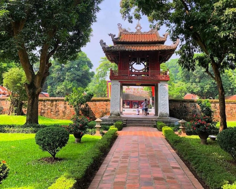 Biểu tượng của Thủ đô được xác định là hình ảnh Khuê Văn Các tại Văn Miếu - Quốc Tử Giám. (Ảnh: T.L) Biểu tượng của Thủ đô được xác định là hình ảnh Khuê Văn Các tại Văn Miếu - Quốc Tử Giám. (Ảnh: T.L)
